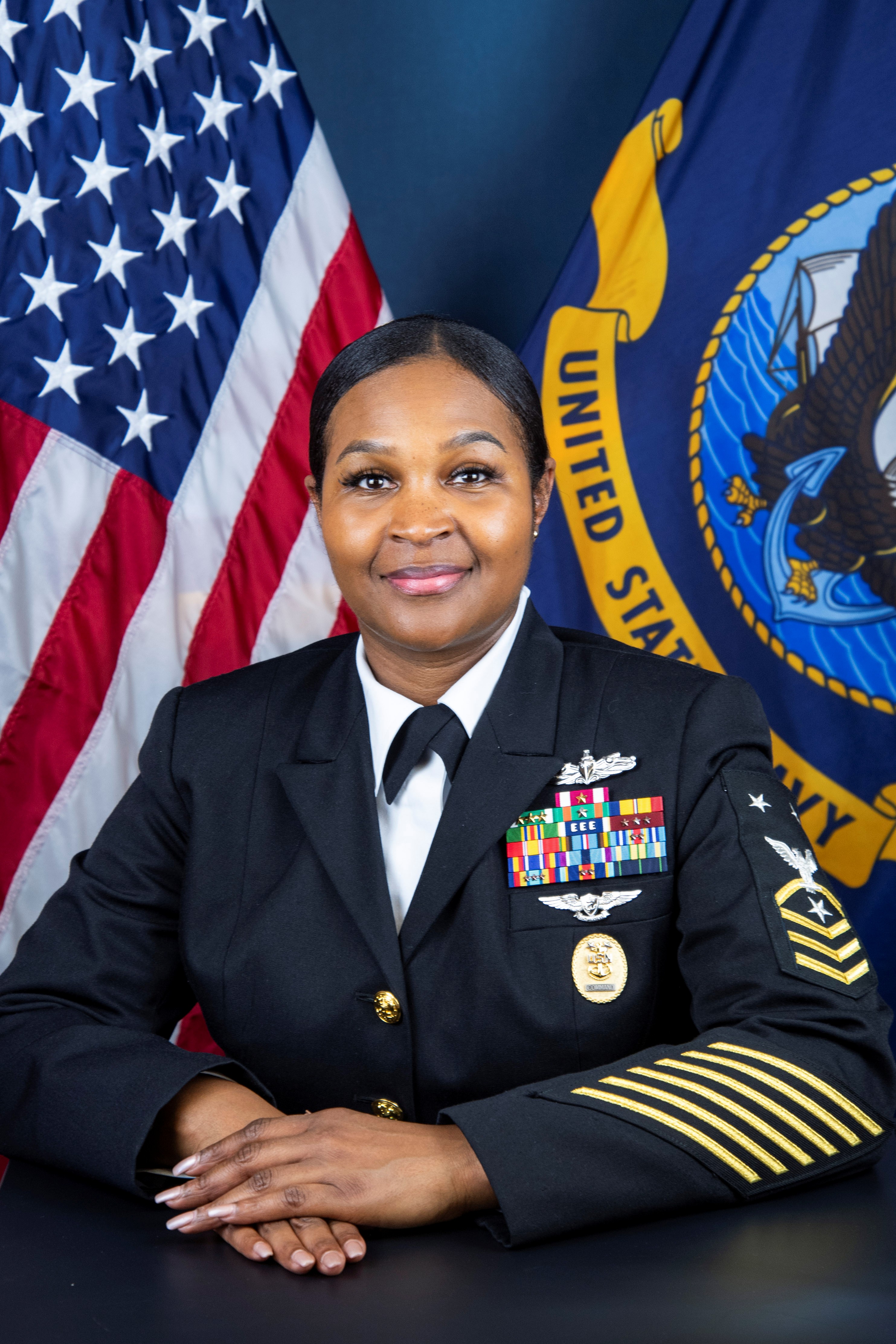 Photo of Command Master Chief Tangela Holmes - Command Master Chief, NAVSUP Fleet Logistics Center San Diego